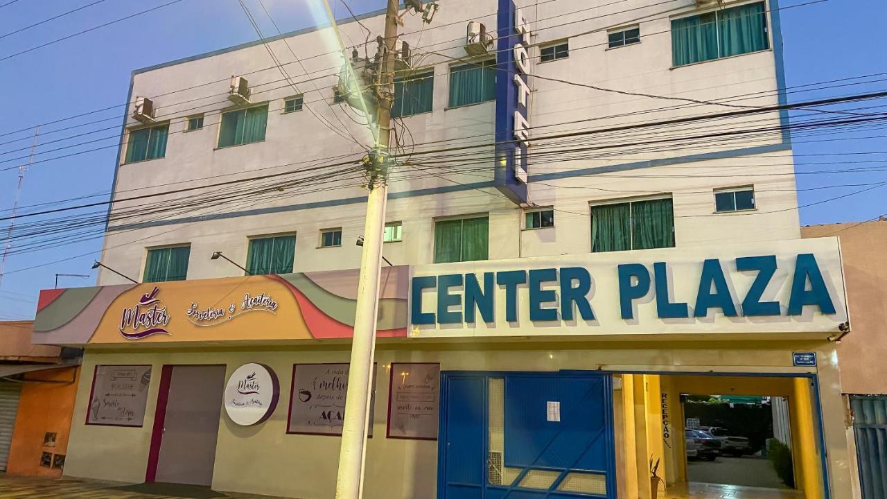 Center Plaza Hotel Cristalina Bagian luar foto